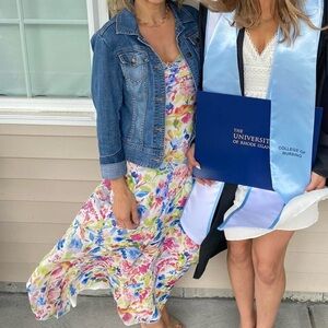 Abercrombie & Fitch White Floral Dress